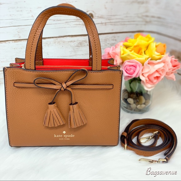 kate spade Handbags - Kate spade mini Hayes street ginger bread satchel